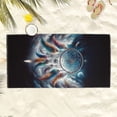 thumbnail image 6 of 1pc Dream Catcher Printed Beach Towel Multipurpose Summer Bath Towel For Travel, Beach, Pool, Yoga, Camping - Perfect Gift For Birthday, Christmas, Mother'S Day, Father'S Day,29X58inch, 6 of 8