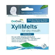 OraCoat XyliMelts Mild-Mint for Dry Mouth 40 Discs