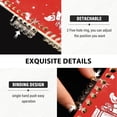 thumbnail image 3 of FORMRS 1-Subject Spiral Notebook 8" x 5" College Ruled 60 Refillable Sheet A5 Hard Cover, 2 Pack, Red Snowman, 3 of 7
