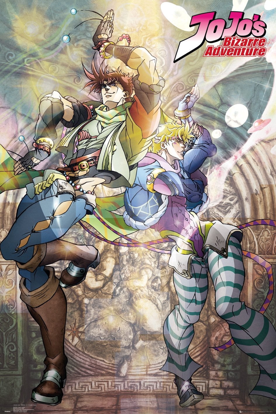 JoJo's Bizarre Adventure - Season 3 Key Art Wall Poster, 22.375