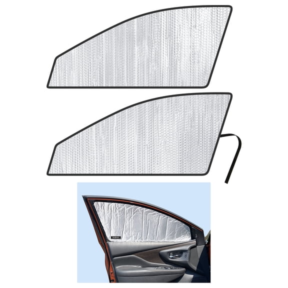 Side Window Front Row Sunshades for 2015-2024 Nissan Murano SUV (Set of 2)