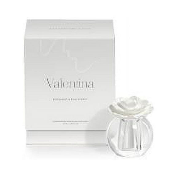 BERGAMOT PINK PEPPER - VALENTINA MINI Crystal Ball Zodax Porcelain Diffuser