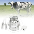 thumbnail image 3 of Electric Pulsation Milking Machine - 14L Portable Home Electric Suction Milking Machine Speed Adjustable Single Bucket For Cow Cattle Goat Sheep, 3 of 8