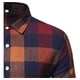 thumbnail image 5 of Camisa Cuadros Hombre Casual Slim Fit Manga Larga Moda, 5 of 8