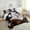 Black White, variant on Erosebridal Western Cowboy Comforter Sets,Animal Horse Comforters & Duvets,Animal Print Bedding Comforter Set,Ultra Soft Floral Bedroom Decorative,Reversible,2pcs