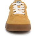 thumbnail image 3 of Naturalizer Women's Cami Lace Up Sneaker Honey Gold Suede 9M, 3 of 6