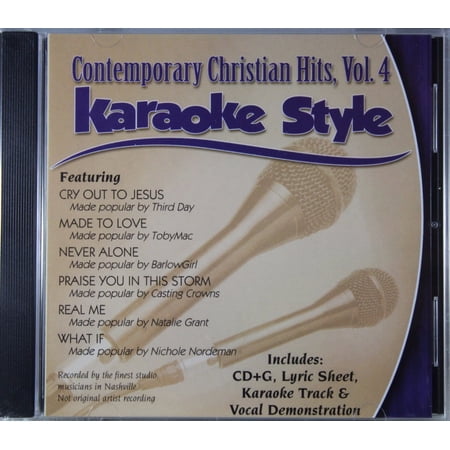 Contemporary Christian Hits Volume 4 Daywind Christian Karaoke Style NEW CD+G 6 Songs