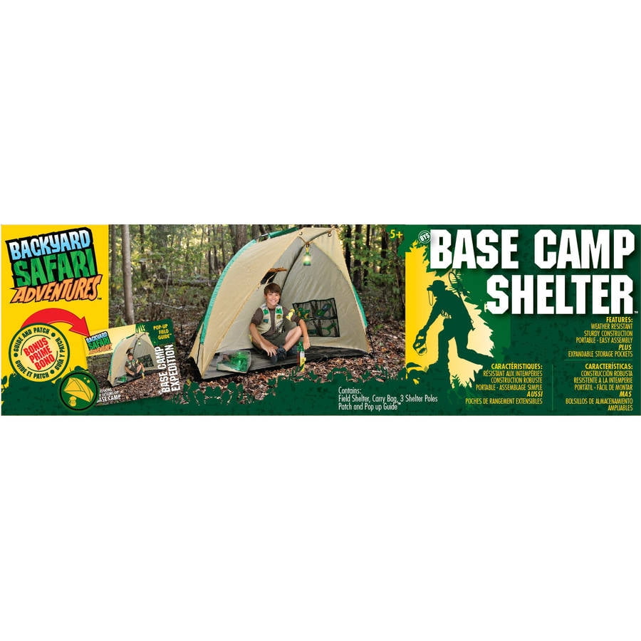 Backyard Safari Base Camp Shelter by Alex Brands