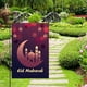 thumbnail image 4 of Bandera de jardín de Ramadán, pancarta de doble cara, bandera decorativa de Eid Mubarak para decoración D, 4 of 9