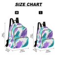 thumbnail image 2 of FORMRS Mini Backpack Purse for Women Travel Daypack Casual Shoulder Bag, Green Drawing, 2 of 7
