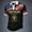 Black, variant on Mens Polo Shirt Patriotic Graphic Short Sleeve Casual Top For Men 4th of July Outfit 250th Independence Day Black S