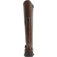 thumbnail image 3 of Women Round Toe Riding Boot Buckle Low Heel Knee-High Riding Boot with Side Zipper Nectar Soda, 3 of 4