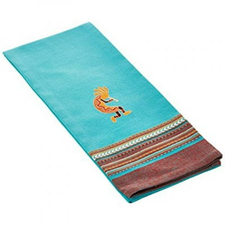 Kayo Designs - Kay Dee Designs Cotton Embroidered Tea Towel, 18-Inch by 28-Inch, Simply Southwest Kokopelli