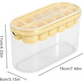 thumbnail image 4 of Ice Cubes Trays with Lids Plastic Ice Cubes Trays Round Ice Trays for Freezer with Lid and Bin Silicone Silicone Ice Cube Trays with Lids Ice Cube Molds Round Ice Cube Trays Circles for Coffee, 4 of 4
