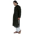 thumbnail image 2 of Atasi Ethnic Long Sleeves Kurta For Menâ€™s Printed Chinese Collar Mens Party Wear, 2 of 7