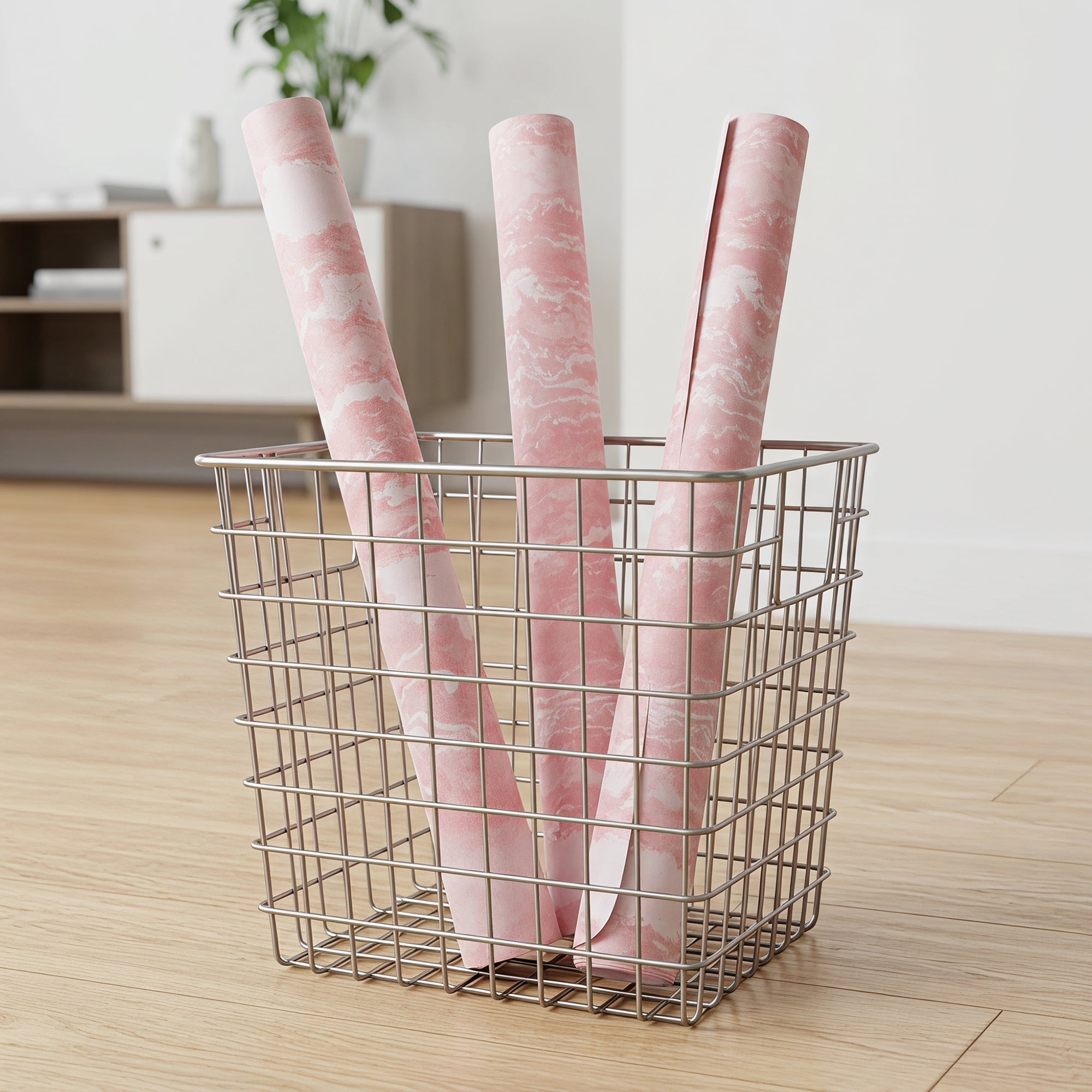Unique Bargains Flowing Cloud Pattern Gift Wrapping Paper for Occasions Pink 27.6"x 19.7"