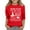 Red, variant on Mercatoo Halloween Shirts for Girls Teens Cute Witch Hat Graphic Tee 3/4 Sleeve Crewneck Tshirt Kids Fall P𝐚rty Tops Halloween Clothes