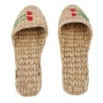 thumbnail image 3 of Sandalias/Zapatillas naturales hechas a mano con artículos de paja para hombres y mujeres 40 Zulema Zapatillas de paja, 3 of 8