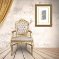 thumbnail image 3 of Sawall, Anastasia 11x14 Gold Ornate Wood Framed with Double Matting Museum Art Print Titled - Gold on Black Lines, 3 of 4