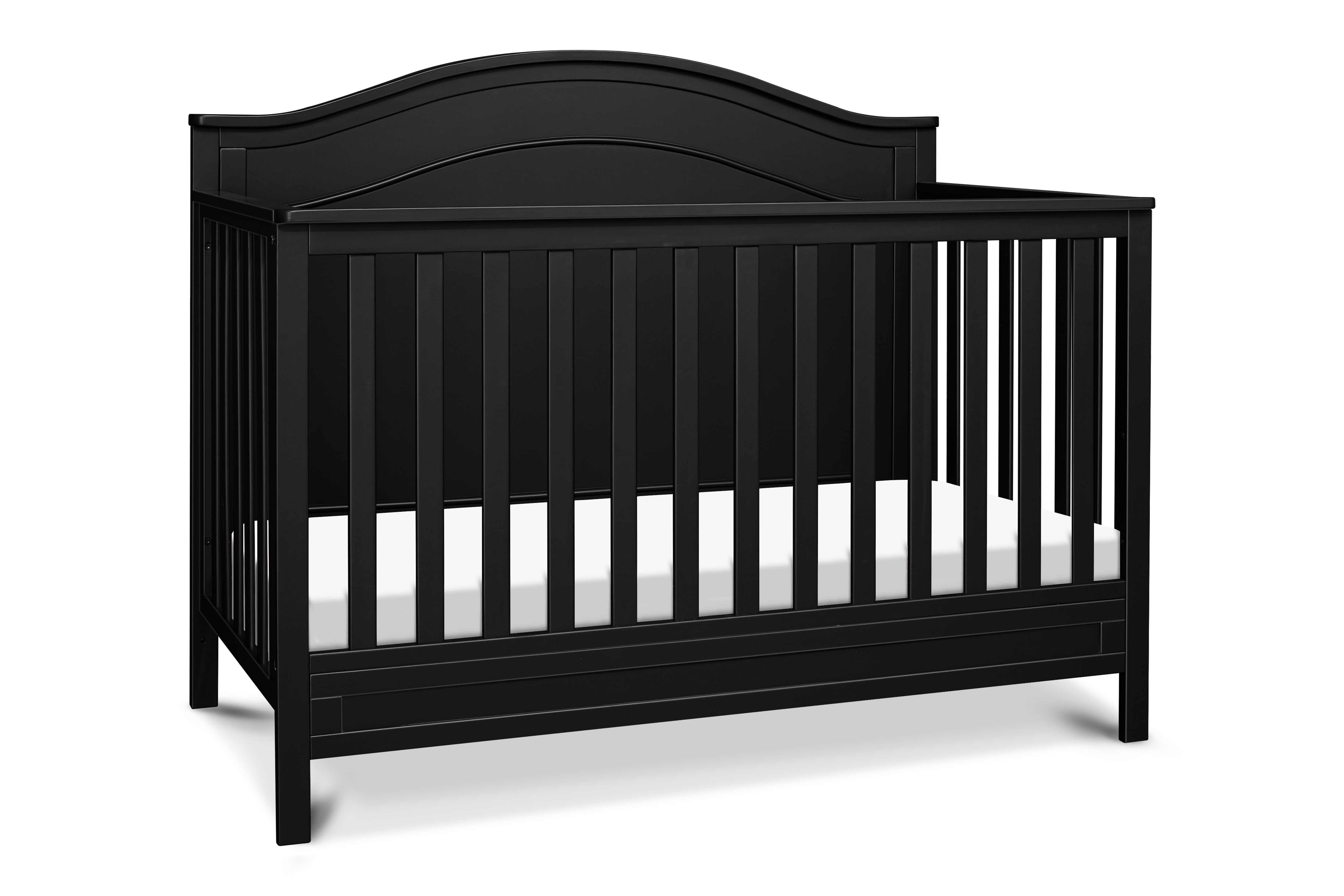 DaVinci Charlie 4-in-1 Convertible Crib, Greenguard Gold Certified, Ebony