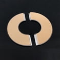 thumbnail image 2 of Self Adhesive Round Escutcheon Plate For Plumbing Cover, Stainless Steel Pipe Hole Cover Rust Resistance Split Design, Easy Installation For Wide Application In Home (Silver), 2 of 5