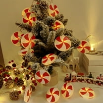 Wadada Candy Decorative Lights LED String Lights Battery Operated 6.5ft LED Fairy Lights for Bedroom Thanksgiving Indoor Halloween Christmas Tree Decor (Multicolor)