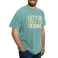 thumbnail image 4 of CafePress - Let's Go Ukraine T Shirt - Mens Comfort Colors Shirt, 4 of 5