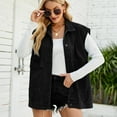 thumbnail image 5 of Zoeecloth Womens Denim Vest Jacket Summer Sleeveless with Pocket Denim Waistcoat XS-XL, 5 of 8
