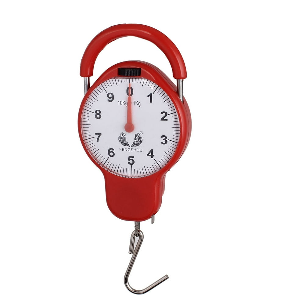 10Kg Plastic Handle Fishing Hanging Hook Scale Weight