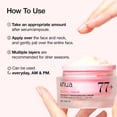 thumbnail image 3 of ANUA Crema de niacinamida Anua Peach, humectante facial para piel seca con vitamina B12, col&aacute;geno, ceramida, pantenol, cuidado de la piel coreano para piel de cristal (50 ml, 1,69 fl.oz.), 3 of 8