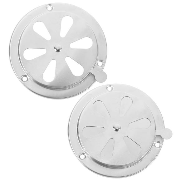 Cubierta de rejilla de ventilación para horno, cubiertas de ventilación ajustables para horno, 2 uds.