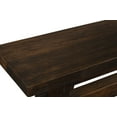 thumbnail image 4 of Artesano Home Decor - Handmade Solid Reclaimed Barn Wood Bench for Indoor Ideal for Home, Living Room,  and Restaurants (Brown) - Rustic Design 02 - 72" Width, 4 of 6