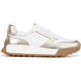 thumbnail image 2 of Sam Edelman Women's Layla Sneakers Off White/Molten Gold 13M, 2 of 5