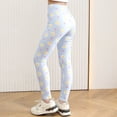 thumbnail image 6 of Kids Girls Leopard Print Leggings Full Length Milk Silk Fabric Stretchy Slim Fit Casual Trousers Stylish Bottoms for Summer Camouflage 5 Years-6 Years, 6 of 7