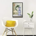 thumbnail image 3 of IDEA4WALL Framed Canvas Wall Art for Living Room, Bedroom Blue and White Porcelain Canvas Prints for Modern Home Decoration Ready to Hang, 3 of 4