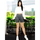 thumbnail image 2 of Biker Short Mujer Unitalla Stretch Shore Dama Chores Gym Talle Alto, 2 of 5
