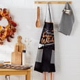thumbnail image 3 of Design Imports CAMZ15336 Not Your Basic Witch Pantry Apron - Black & Multi Color - One Size, 3 of 3