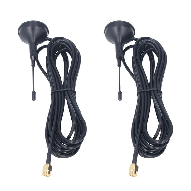 Taza 2 Uds Antena Con Ventosa GSM Mini Transmisión De Recepción De Señal Magnética Fuerte SMA GPRS 2G 3G
