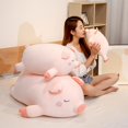 thumbnail image 2 of Muñeco de peluche de cerdo blando para niños, juguete de cerdito grande, almohada de peluche suave, regalo de cumpleaños reconfortante, 40-80cm, nuevo, 2 of 5