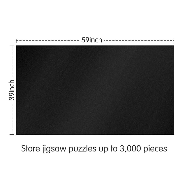 Lavievert lavievert giant felt mat for puzzle storage puzzle saver, jigsaw  puzzle roll mat for up to 3000-piece puzzles