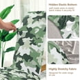 thumbnail image 5 of Yayeee 2 Pack Dining Chair Covers Stretch Parson Chairs Slipcovers Seat Protector, Army Green Camouflage Pattern, 5 of 6
