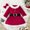 Red, variant on Baby Girl Christmas Dress,Santa Romper Dress Red Velvet Long Sleeve Christmas Party Outfit Christmas Christmas Party 2-3 Years