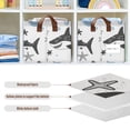 thumbnail image 6 of Ryvnso Cartoon Shark Fish Storage Bins Large Basket Foldable Cube Toys Organizer with Handles 2 PCs, 6 of 8