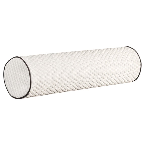 Neck Pillow 18x4 Inch Cylindrical Sweat Absorbent Memory Foam Neck Roll Pillow with Zipperd Cover for Sleeping,Napping,Pain Relief
