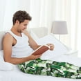 thumbnail image 6 of Picia Football 7 Mens Soft Woven Cotton Elastic Waistband Sleep Pajama Pant Lounge Sleep Pant With Pockets And Drawstring-X-Large, 6 of 9
