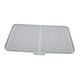 thumbnail image 3 of Alfombrilla de secado de platos, almohadilla de secado higiénica de silicona para cocina, almohadilla de drenaje seco que evita Gris, 3 of 9