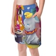 thumbnail image 4 of Dumbo Boy'S Swim Trunks Quick Dry Board Shorts Kids Beach Swim Shorts Bathing Suits Swimsuit, 4 of 8