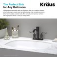 thumbnail image 5 of Kraus KCU-261 Elavo 23-5/8" Ceramic Undermount Bathroom Sink, 5 of 7