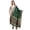 Green, variant on Dark Green Woven Banarasi Silk Dupatta with Thread Work and Zari Motifs - Elegant Animal Print Chunni for Women and Girls - Size: 1M x 2.5M