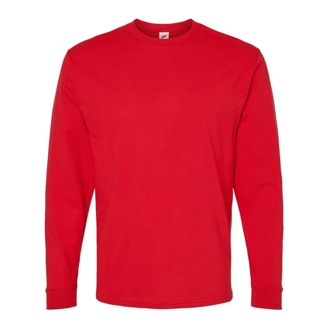 Hanes - Nouveau MmF - Hommes - T-Shirt à Manches Longues ComfortSoft®